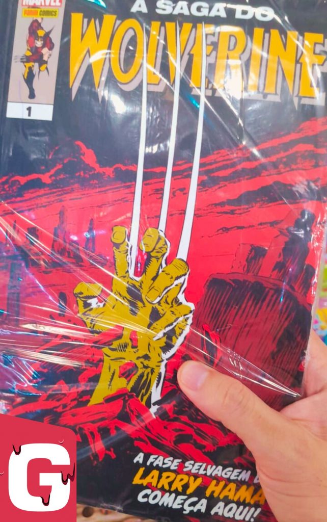A Saga Do Wolverine Larry Hama capa 2024 A Geleia