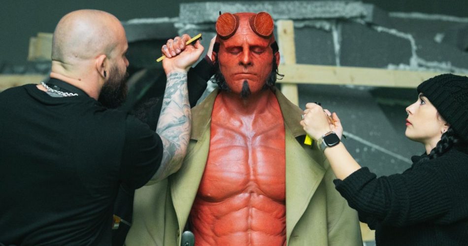 Hellboy e O Homem Torto making of 2024 A Geleia